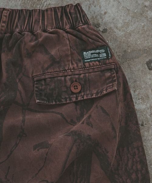 ALL RUNS（オールランズ）の「リアルツリー カーブカーゴパンツ（カーゴパンツ・メンズ・ブラウン・M/L）」の3枚目の写真