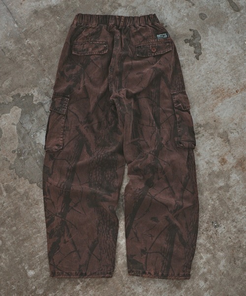ALL RUNS（オールランズ）の「リアルツリー カーブカーゴパンツ（カーゴパンツ・メンズ・ブラウン・M/L）」の5枚目の写真