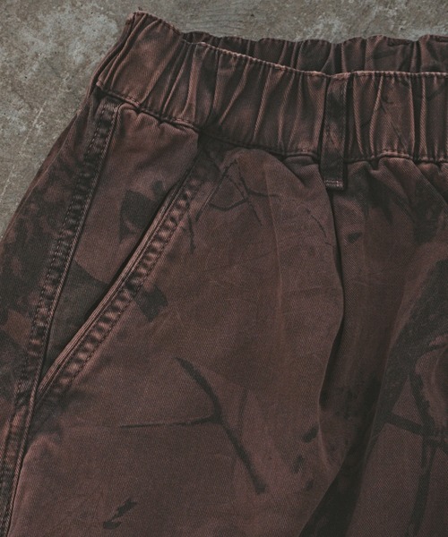 ALL RUNS（オールランズ）の「リアルツリー カーブカーゴパンツ（カーゴパンツ・メンズ・ブラウン・M/L）」の7枚目の写真