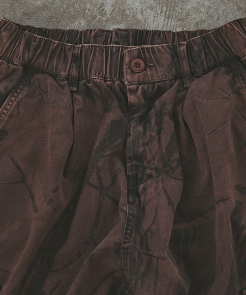 ALL RUNS（オールランズ）の「リアルツリー カーブカーゴパンツ（カーゴパンツ・メンズ・ブラウン・M/L）」の6枚目の写真