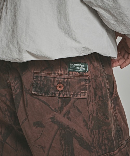 ALL RUNS（オールランズ）の「リアルツリー カーブカーゴパンツ（カーゴパンツ・メンズ・ブラウン・M/L）」の16枚目の写真