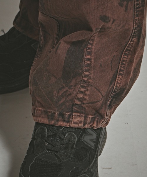 ALL RUNS（オールランズ）の「リアルツリー カーブカーゴパンツ（カーゴパンツ・メンズ・ブラウン・M/L）」の17枚目の写真