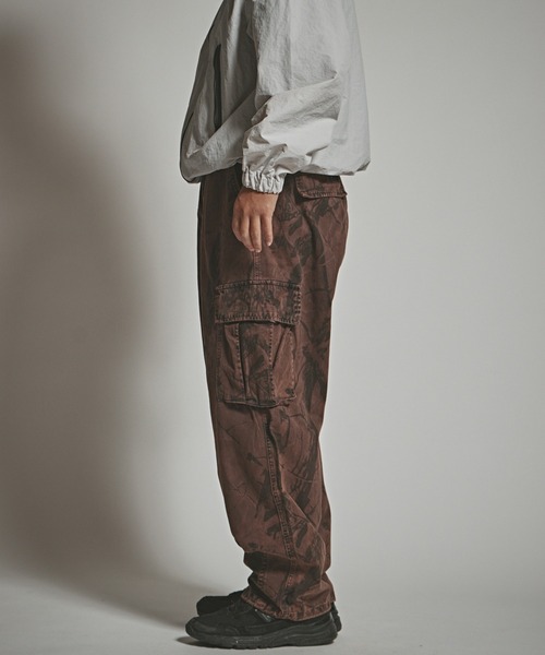 ALL RUNS（オールランズ）の「リアルツリー カーブカーゴパンツ（カーゴパンツ・メンズ・ブラウン・M/L）」の19枚目の写真