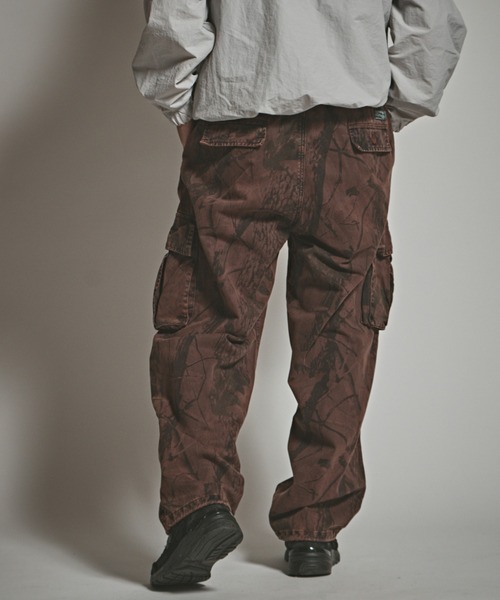 ALL RUNS（オールランズ）の「リアルツリー カーブカーゴパンツ（カーゴパンツ・メンズ・ブラウン・M/L）」の21枚目の写真