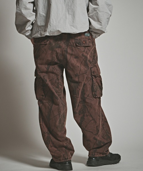 ALL RUNS（オールランズ）の「リアルツリー カーブカーゴパンツ（カーゴパンツ・メンズ・ブラウン・M/L）」の22枚目の写真