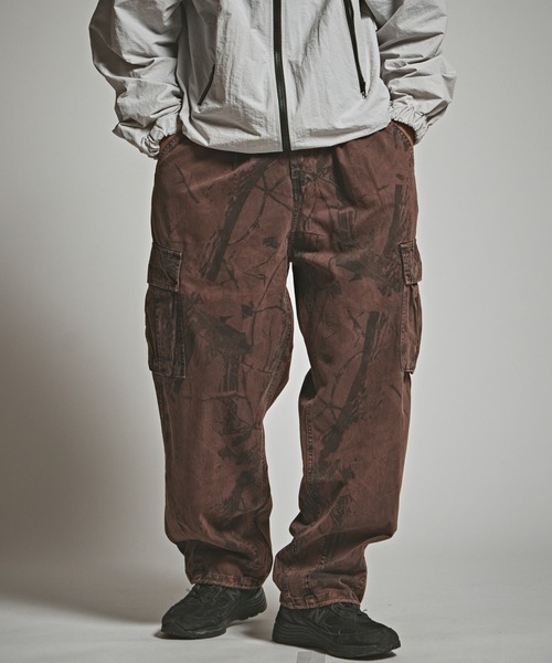 ALL RUNS（オールランズ）の「リアルツリー カーブカーゴパンツ（カーゴパンツ・メンズ・ブラウン・M/L）」の20枚目の写真