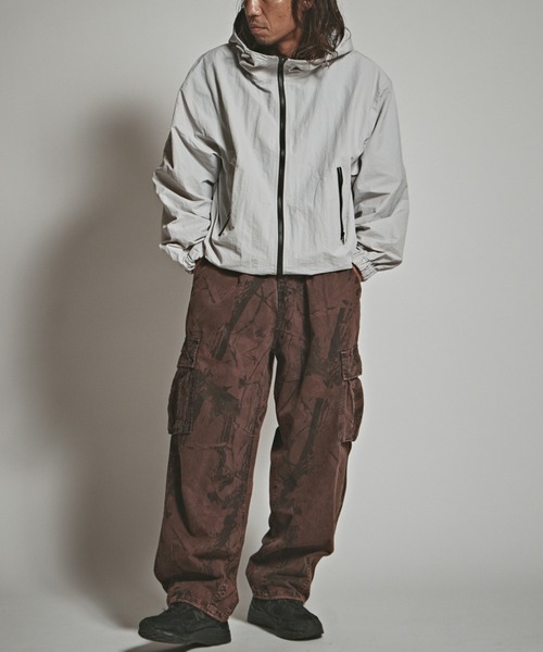 ALL RUNS（オールランズ）の「リアルツリー カーブカーゴパンツ（カーゴパンツ・メンズ・ブラウン・M/L）」の12枚目の写真