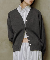 【WEB限定】カシミヤMIXメニーボタンカーディガン