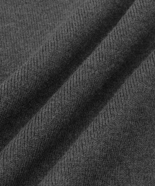 ADAM ET ROPE'(アダムエロペ)の「【WEB限定】カシミヤMIXメニーボタンカーディガン(カーディガン/ボレロ・レディース・チャコールグレー/ブラック/ダークブラウン/レッド・FREE)」の12枚目の写真