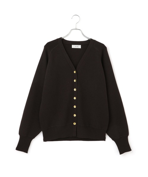 Amomento カーディガン FREAK'S STORE カーディガン AMOMENTO/アモーメント MOCK NECK