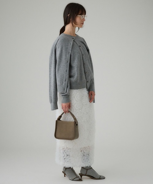 BABYLONE（バビロン）の「チュールタイトスカート（スカート・レディース・ホワイト/ブラック・フリー）」の22枚目の写真