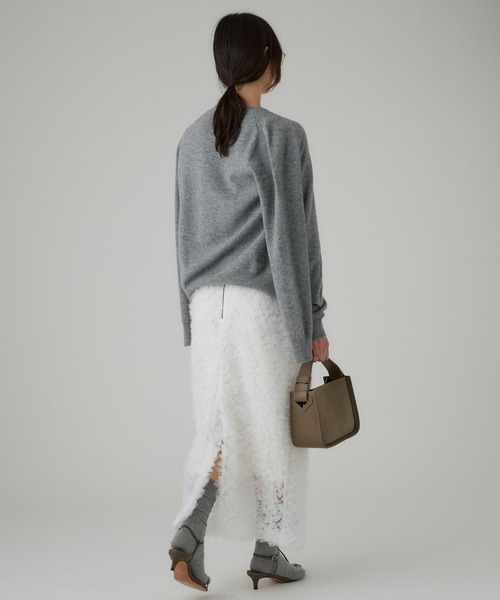 BABYLONE（バビロン）の「チュールタイトスカート（スカート・レディース・ホワイト/ブラック・フリー）」の21枚目の写真