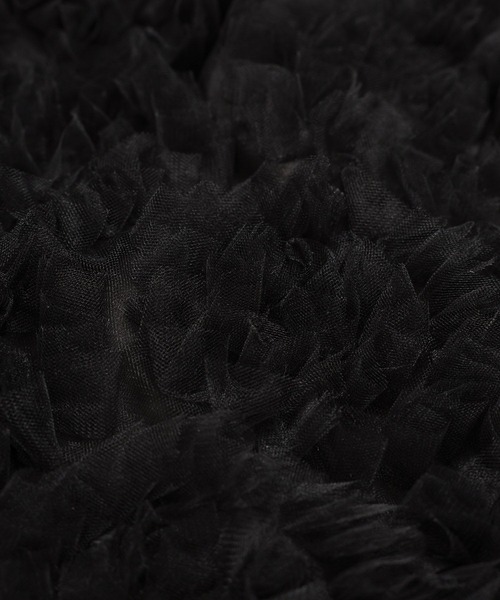 BABYLONE（バビロン）の「チュールタイトスカート（スカート・レディース・ホワイト/ブラック・フリー）」の3枚目の写真