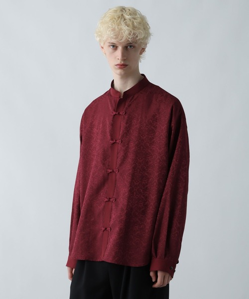 HARE ジャガードチャイナショートシャツ 楽天市場】VINTAGEジャガードチャイナショートシャツ HARE ハレ