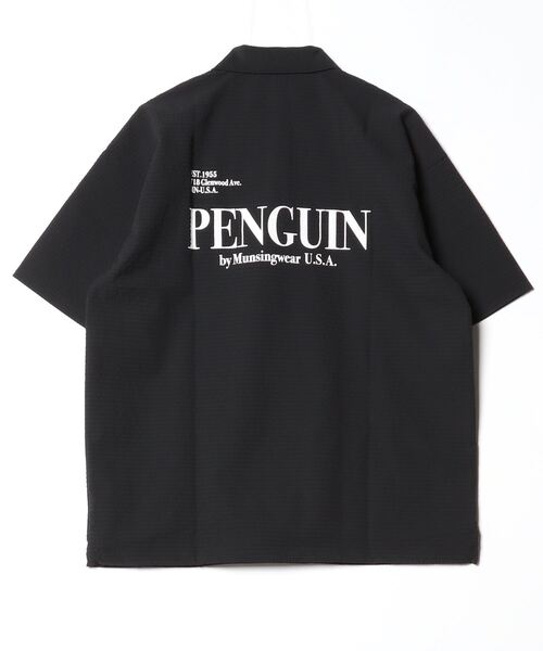 penguin BY MUNSINGWEAR(ペンギン バイ マンシングウェア)の「DOTAIR POLO SHIRT 吸汗速乾半袖ポロシャツ ゴルフウェア(ポロシャツ・メンズ・ブラック/グレー・M/XL/L)」の9枚目の写真