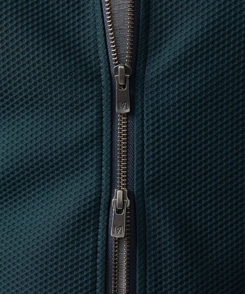 MICHEL KLEIN HOMME   （ミッシェルクランオム）の「スタンドカラーブルゾン（ブルゾン・メンズ・ブラック/グリーン・MEDIUM/LARGE/X-LARGE）」の14枚目の写真
