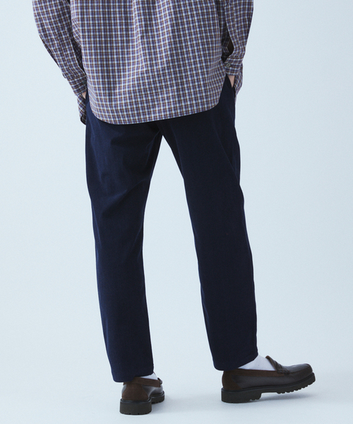 JOURNAL STANDARD（ジャーナルスタンダード）の「TRICOT CORD ワンタックイージーパンツ / セットアップ対応（その他パンツ・メンズ・チャコールグレー/ブラック/ネイビー/ブラウン・SMALL/MEDIUM/LARGE）」の19枚目の写真