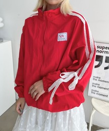 Jun&rope セットアップ 赤 ブルゾン スカート トラックジャケット JUN&ROPÉ(ジュン アンド ロペ) | J'aDoRe JUN ONLINE