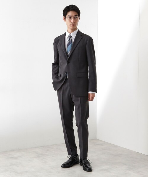 THE SHOP TK （ザ ショップ ティーケー ）の「カルゼスラックス 【洗濯機OK/セットアップ可】（その他パンツ・メンズ・ダークオリーブ/チャコールグレー・01/02/03/04）」の13枚目の写真