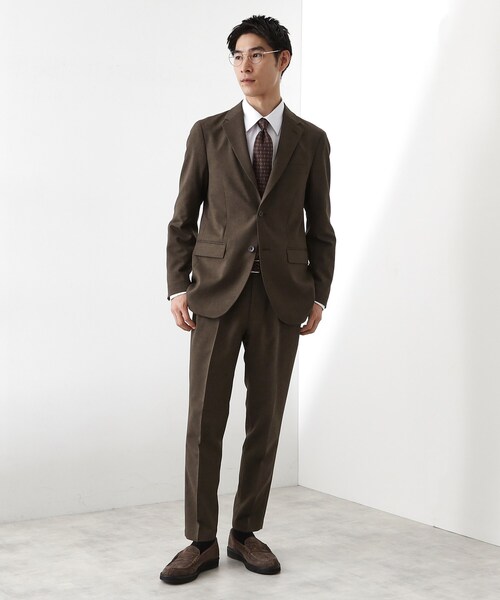 THE SHOP TK （ザ ショップ ティーケー ）の「カルゼスラックス 【洗濯機OK/セットアップ可】（その他パンツ・メンズ・ダークオリーブ/チャコールグレー・01/02/03/04）」の7枚目の写真