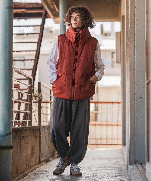 CAMBIO（カンビオ）の「mp14132- Honeycomb Jacquard Fleece Surrouel Pants サルエルパンツ(A55525cmb)（その他パンツ・メンズ・チャコール/ブラック・S/M/L）」の12枚目の写真
