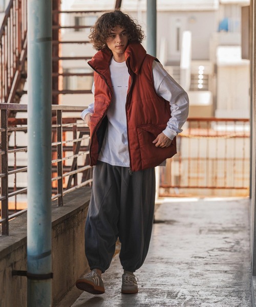 CAMBIO（カンビオ）の「mp14132- Honeycomb Jacquard Fleece Surrouel Pants サルエルパンツ(A55525cmb)（その他パンツ・メンズ・チャコール/ブラック・S/M/L）」の13枚目の写真
