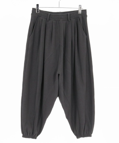 CAMBIO（カンビオ）の「mp14132- Honeycomb Jacquard Fleece Surrouel Pants サルエルパンツ(A55525cmb)（その他パンツ・メンズ・チャコール/ブラック・S/M/L）」の19枚目の写真