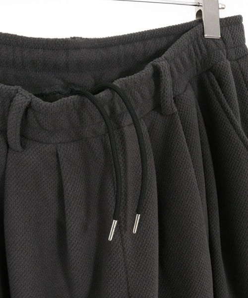 CAMBIO（カンビオ）の「mp14132- Honeycomb Jacquard Fleece Surrouel Pants サルエルパンツ(A55525cmb)（その他パンツ・メンズ・チャコール/ブラック・S/M/L）」の22枚目の写真
