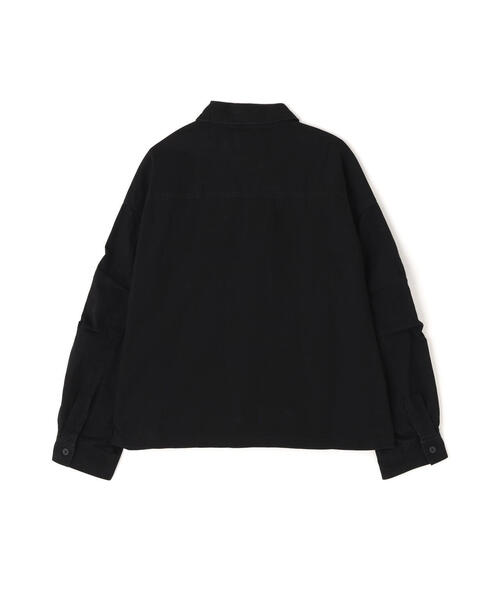 DANKE SCHON（ダンケシェーン）の「DankeSchon/ダンケシェーン/RIPSTOP CARGO SHIRTS（シャツ/ブラウス・レディース・ブラック/グレー・L/M/S）」の13枚目の写真