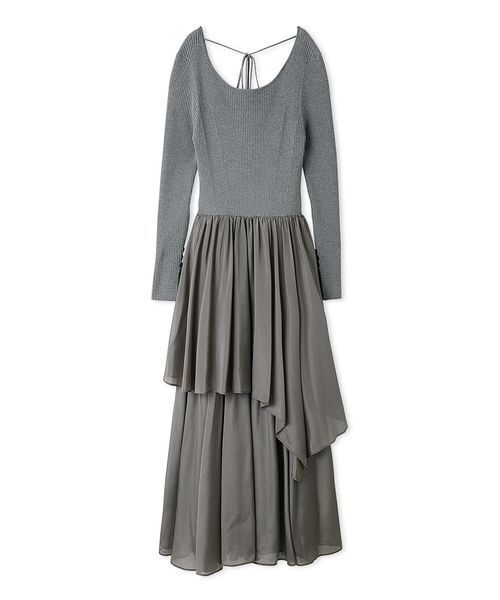 ニットドッキングワンピース（ワンピース）｜FRAY I.D（フレイ