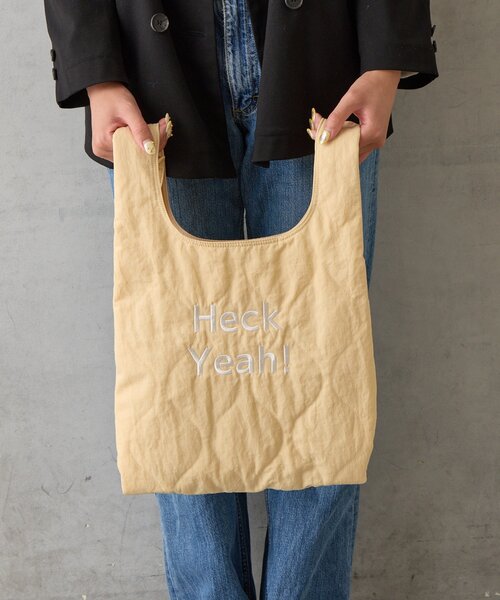 BIRTHDAY BAR（バースデイバー）の「キルティングマルシェトート2WAYバッグ ショルダー付き（トートバッグ・レディース・グリーン/ブラック/アイボリー/ピンク・0）」の6枚目の写真