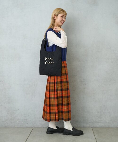 BIRTHDAY BAR（バースデイバー）の「キルティングマルシェトート2WAYバッグ ショルダー付き（トートバッグ・レディース・グリーン/ブラック/アイボリー/ピンク・0）」の17枚目の写真