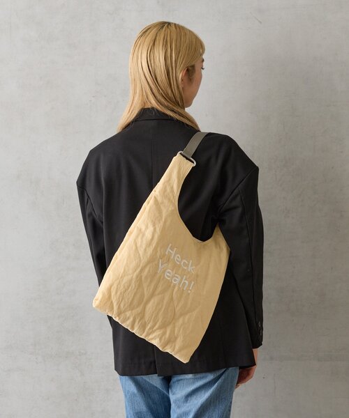 BIRTHDAY BAR（バースデイバー）の「キルティングマルシェトート2WAYバッグ ショルダー付き（トートバッグ・レディース・グリーン/ブラック/アイボリー/ピンク・0）」の2枚目の写真