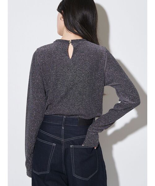 ELENDEEK（エレンディーク）の「キラキラカットソー（Tシャツ/カットソー・レディース・グレー/オレンジ・FREE）」の2枚目の写真