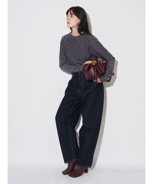 ELENDEEK（エレンディーク）の「キラキラカットソー（Tシャツ/カットソー・レディース・グレー/オレンジ・FREE）」の11枚目の写真