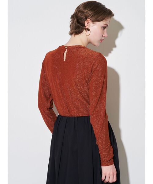 ELENDEEK（エレンディーク）の「キラキラカットソー（Tシャツ/カットソー・レディース・グレー/オレンジ・FREE）」の15枚目の写真