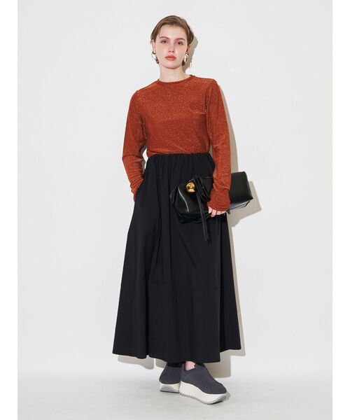 ELENDEEK（エレンディーク）の「キラキラカットソー（Tシャツ/カットソー・レディース・グレー/オレンジ・FREE）」の16枚目の写真