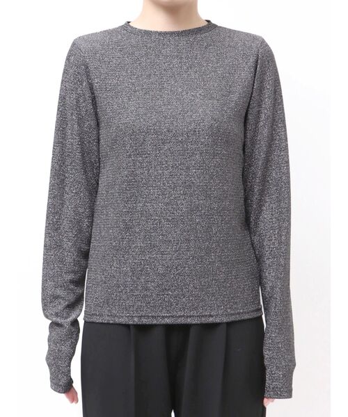 ELENDEEK（エレンディーク）の「キラキラカットソー（Tシャツ/カットソー・レディース・グレー/オレンジ・FREE）」の19枚目の写真