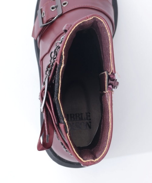 クロスチャームショートブーツ（ブーツ）｜NIBBLE POISON（ニブル