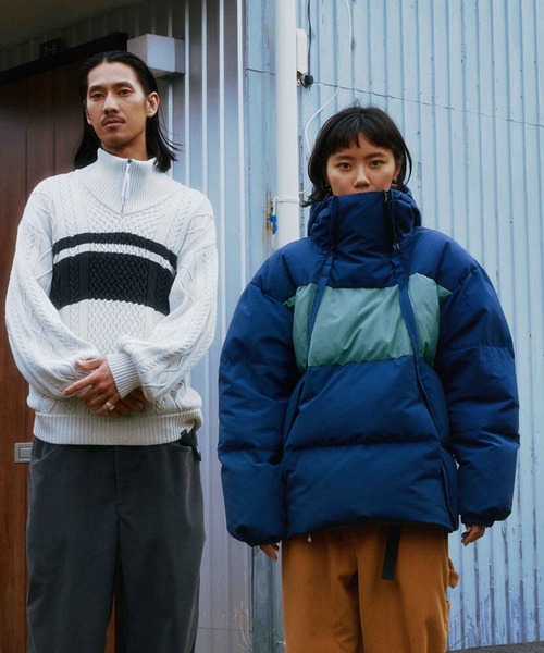 セール】IN TRANSIT ダウンジャケット / TDC DOWN JACKET dress blues