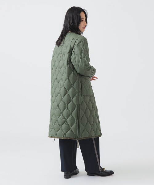 セール】【別注】TAION / リバーシブル ダウン ロングコート（S～M