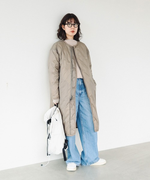 別注】TAION / リバーシブル ダウン ロングコート（S～M）（ダウン
