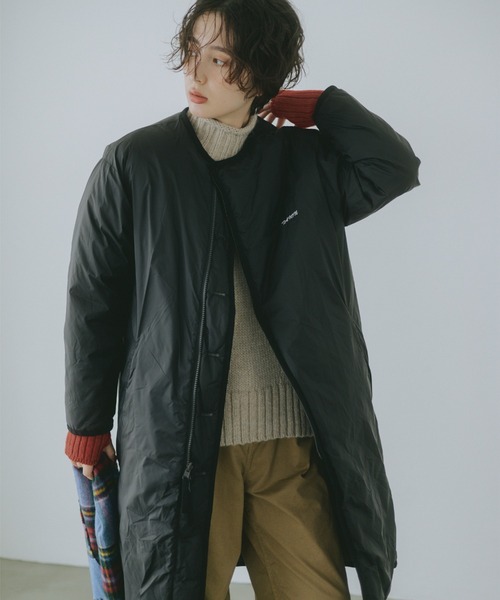 セール】【別注】TAION / リバーシブル ダウン ロングコート（S～M