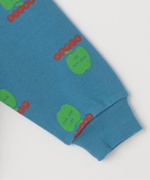 p.premier（ピードットプルミエ）の「【ジュニア対応】イロチ買いしたい総柄トレーナー（スウェット・キッズ・ブルー/ベビーピンク/アイボリー/ブラウン/マスタード・80/90/100/110/120/130/140）」の19枚目の写真