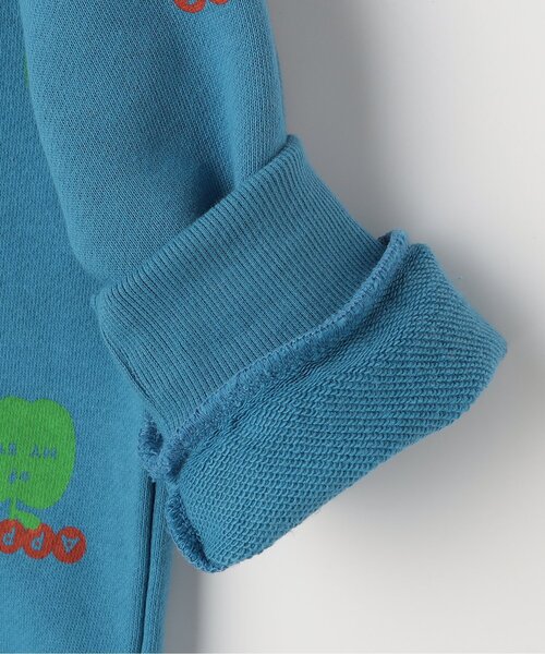 p.premier（ピードットプルミエ）の「【ジュニア対応】イロチ買いしたい総柄トレーナー（スウェット・キッズ・ブルー/ベビーピンク/アイボリー/ブラウン/マスタード・80/90/100/110/120/130/140）」の20枚目の写真