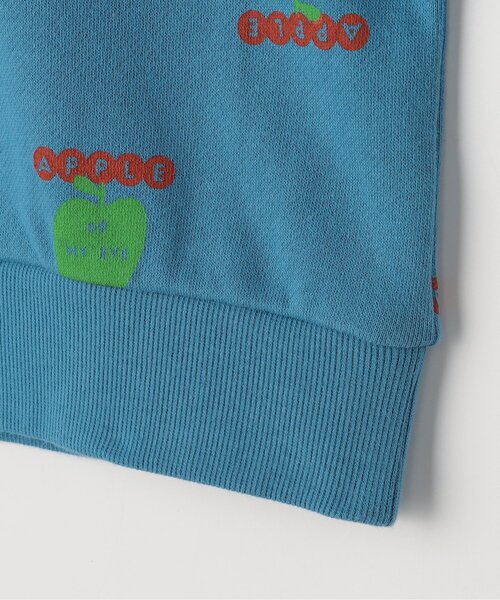 p.premier（ピードットプルミエ）の「【ジュニア対応】イロチ買いしたい総柄トレーナー（スウェット・キッズ・ブルー/ベビーピンク/アイボリー/ブラウン/マスタード・80/90/100/110/120/130/140）」の21枚目の写真