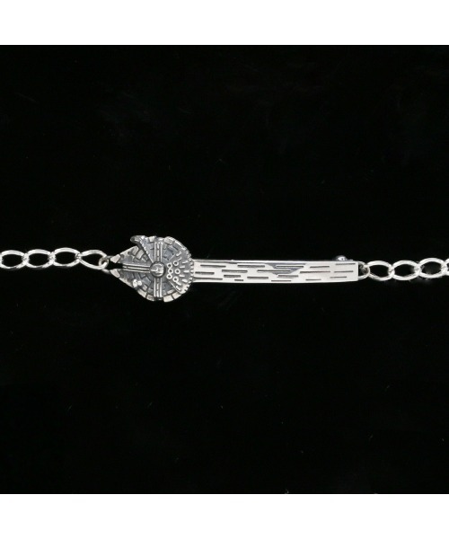 STAR WARS（スターウォーズ）の「STAR WARS/スターウォーズ「ミレニアム・ファルコン」ブレスレット（ブレスレット・メンズ・シルバー・S/M）」の10枚目の写真