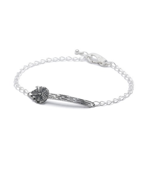 STAR WARS（スターウォーズ）の「STAR WARS/スターウォーズ「ミレニアム・ファルコン」ブレスレット（ブレスレット・メンズ・シルバー・S/M）」の8枚目の写真