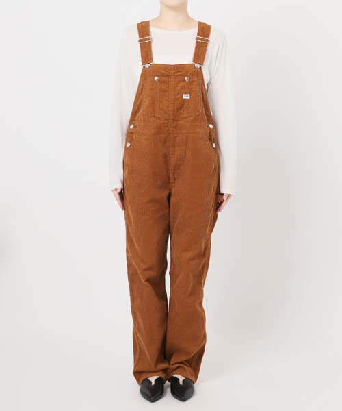 Lee（リー）の「ウォッシャブル / LEE/リー TAPERED OVERAL（サロペット/オーバーオール・レディース・カーキ/キャメル・MEDIUM）」の21枚目の写真