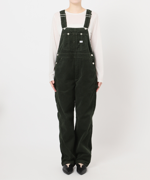 Lee（リー）の「ウォッシャブル / LEE/リー TAPERED OVERAL（サロペット/オーバーオール・レディース・カーキ/キャメル・MEDIUM）」の6枚目の写真